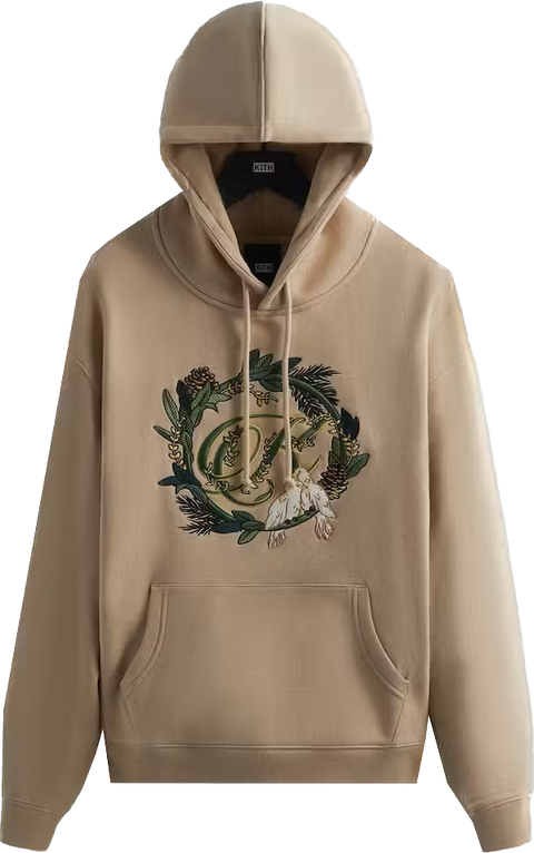 Kithmas Wreath Canvas Hoodie