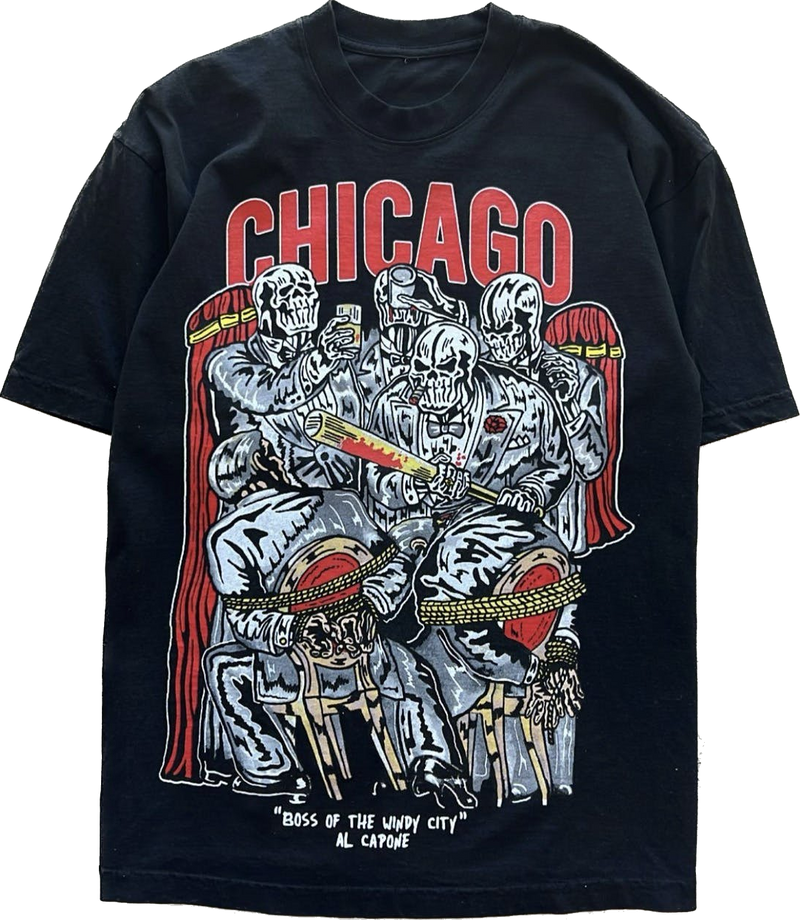 Warren Lotas Boss Of The Windy City Black Tee