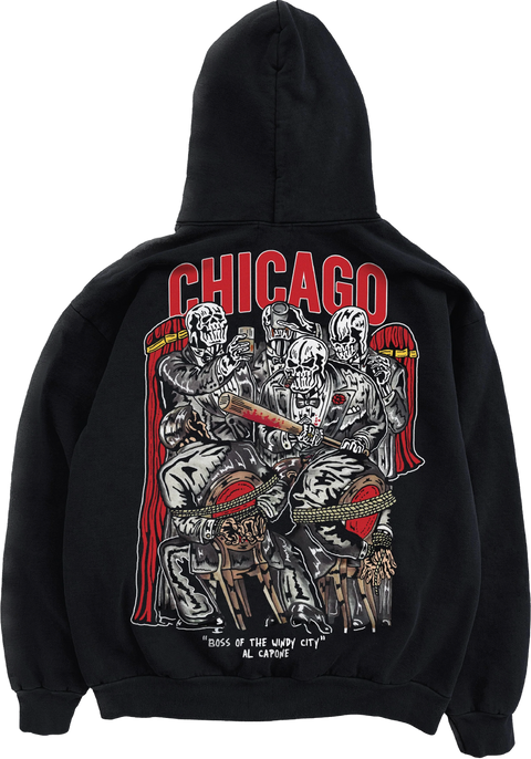 Warren Lotas Boss Of The Windy City Black Hoodie
