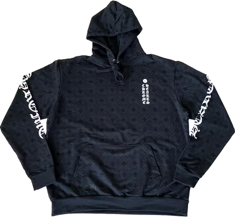 Chrome Hearts Cross Monogram Black Hoodie