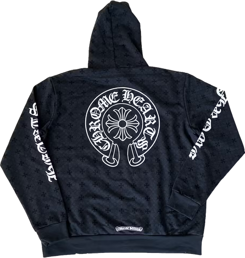 Chrome Hearts Cross Monogram Black Hoodie