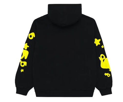 Sp5der Beluga Onyx Yellow Hoodie