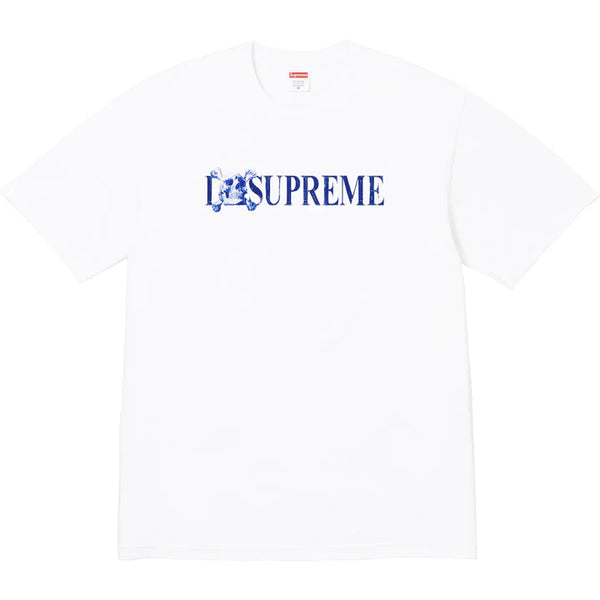 Supreme Skull White Tee