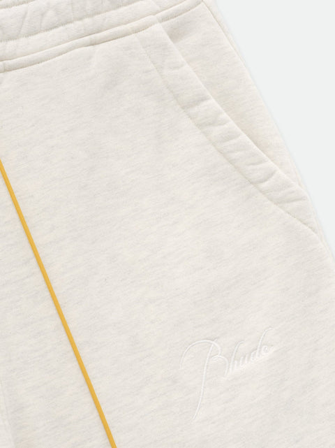 Rhude Oatmeal Open Hem Sweatpants