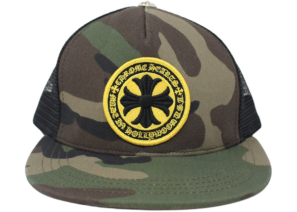 Chrome Hearts CH Plus Camo/Yellow Trucker