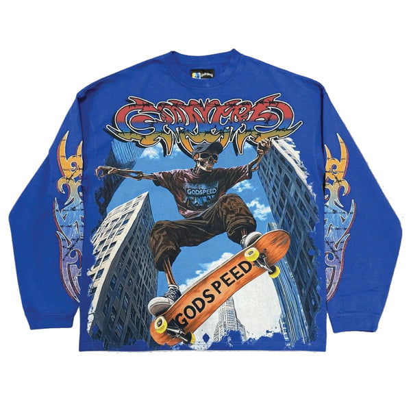 Godspeed Ollie Royal Blue L/S Tee