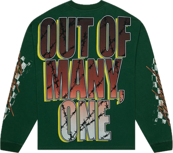 Godspeed Full Throttle Green L/S Tee