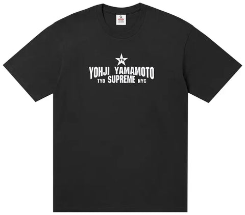 Supreme Y's Star Black Tee
