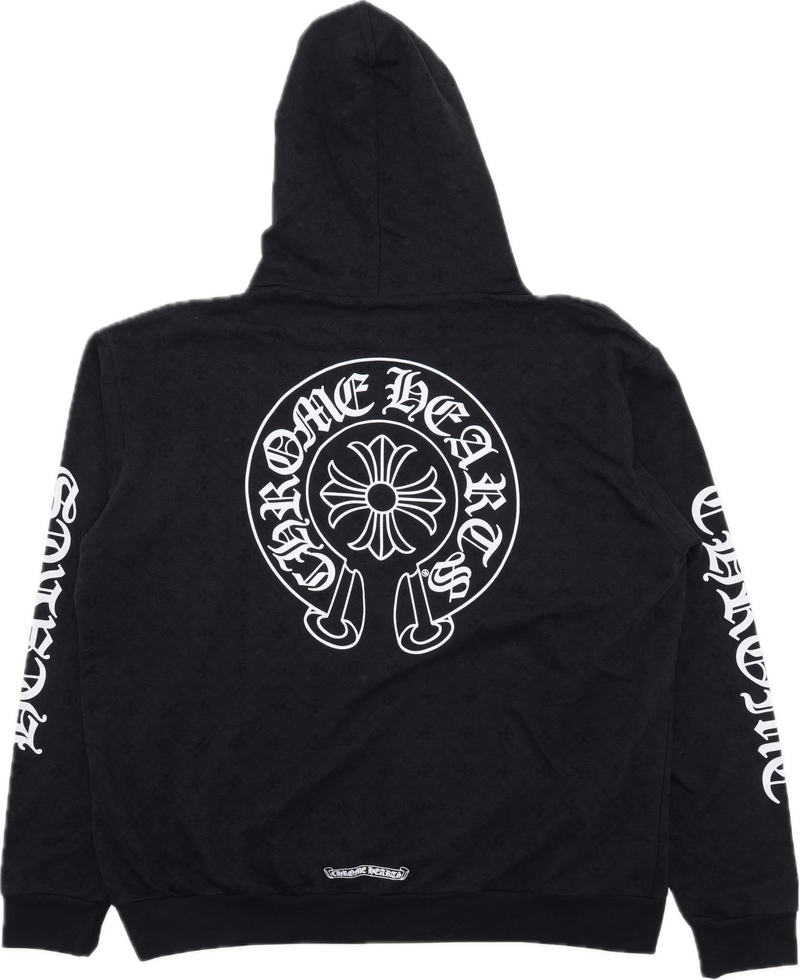 Chrome Hearts Monogram Black Zip Up