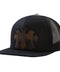 Chrome Hearts Cemetery Camo Leather Trucker
