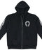 Chrome Hearts Horseshoe Floral Black Zip Up