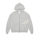 Godspeed OG Logo Heather Grey Zip Hoodie