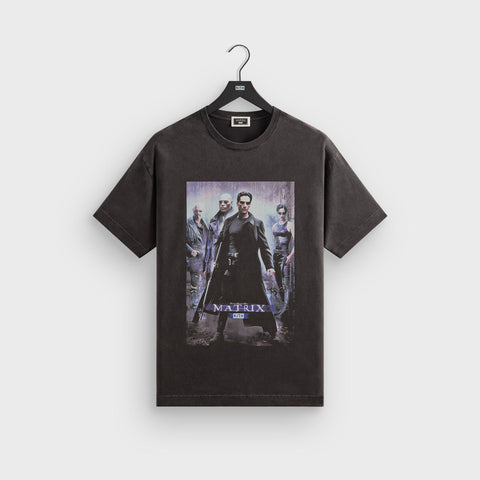 Kith X Matrix Poster Vintage Black Tee
