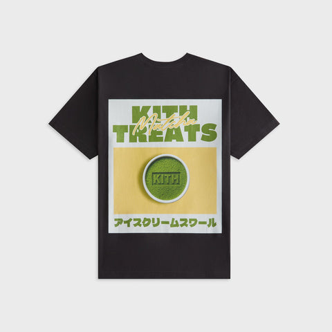 Kith Treats Matcha Poster Black Tee