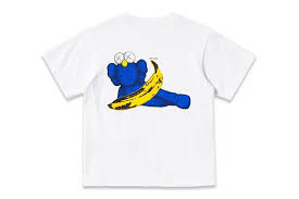 Kaws Andy Warhol Banana White Tee