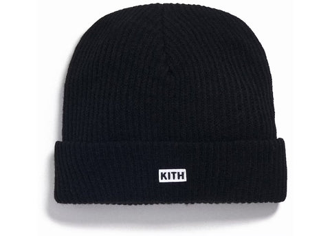Kith Classic Black Beanie