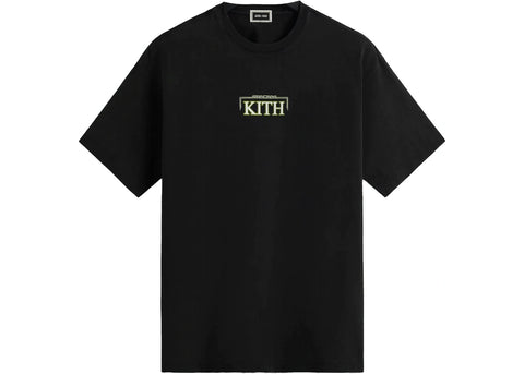 Kith Star Wars Green Glow Vintage Black Tee