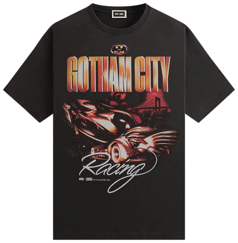 Kith X Batman Batmobile Vintage Black Tee