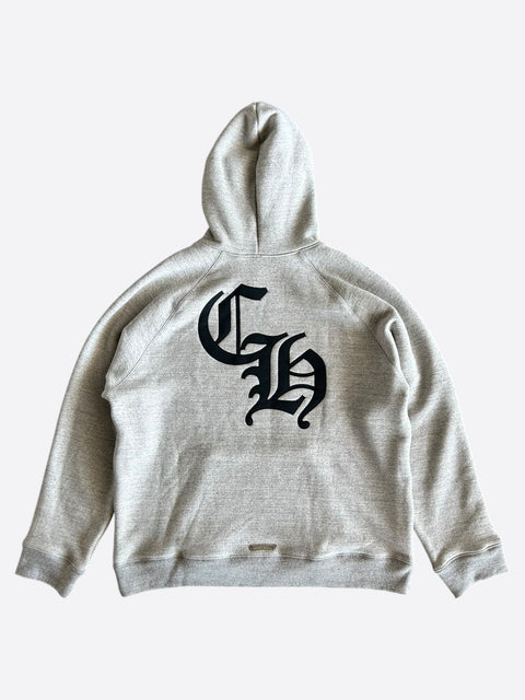 Chrome Hearts 711 Triple Cross CH Grey Hoodie