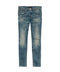 Purple P001 Vintage Knee Blowout Mid Indigo Jeans