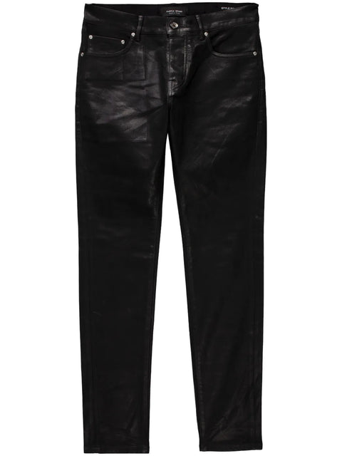 Purple 'Made in Italy' P001 Black Jeans