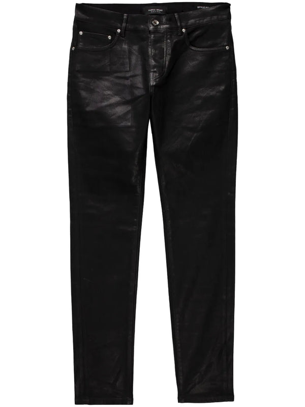 Purple 'Made in Italy' P001 Black Jeans