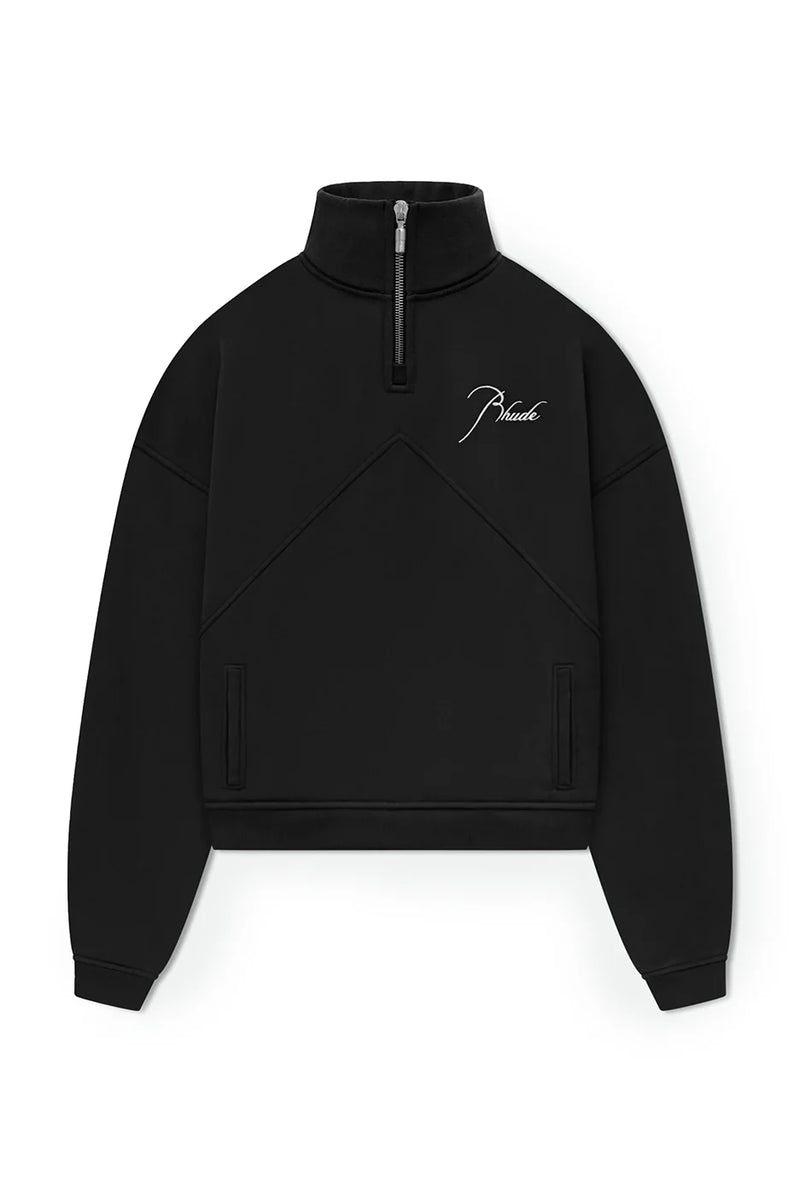 Rhude Black Quarterzip