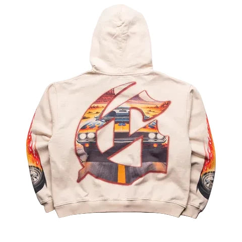 Godspeed On The Run II Bone Hoodie
