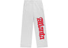 Sp5der Atlanta Heather Grey Wide Leg Sweatpants