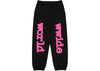 Sp5der Beluga Angel Numbering Black/Pink Sweatpants