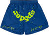 Sp5der OG Web Blue Double Layer Shorts (2025)