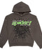 Sp5der P*nk V2 Slate Grey Hoodie