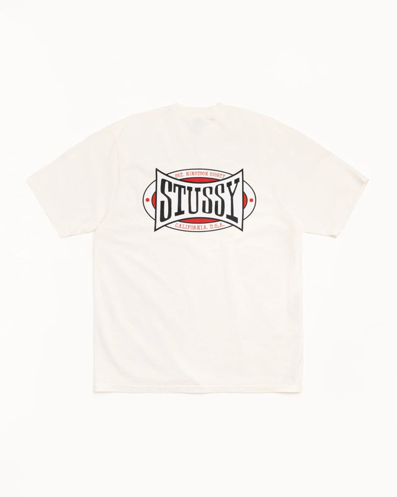 Stussy Champion Oval PD Natural Tee
