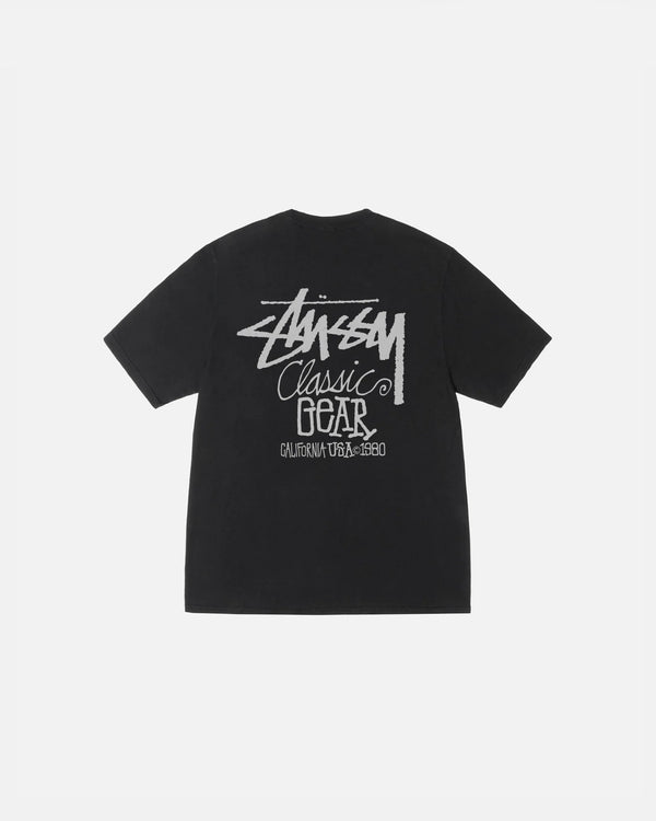 Stussy Classic Gear Black Tee