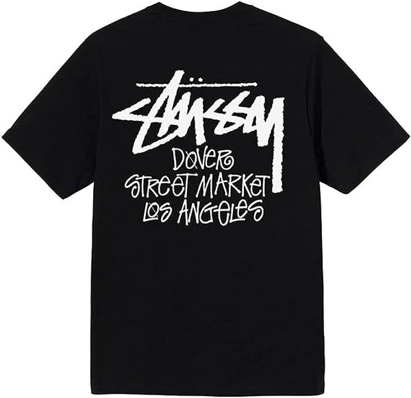 Stussy DSM Los Angeles Black Tee