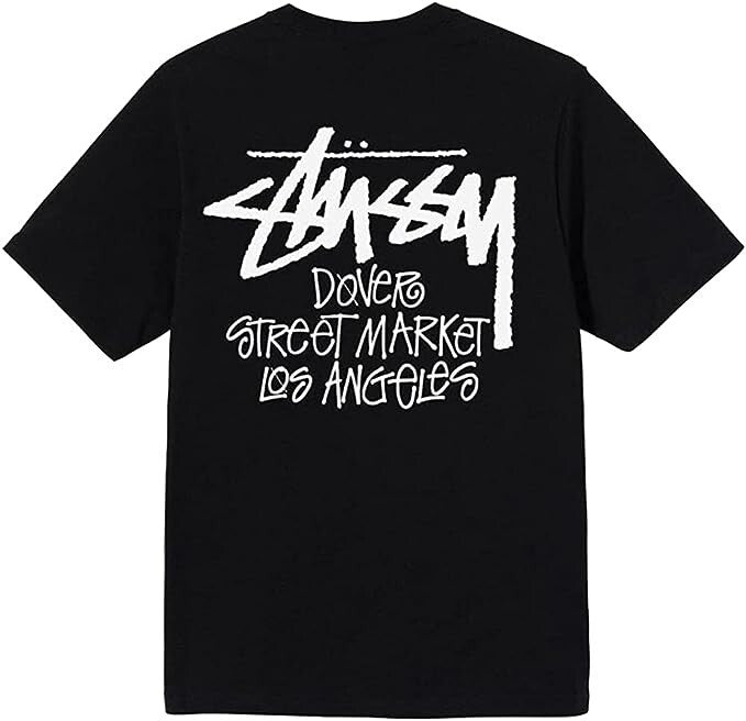 Stussy DSM Los Angeles Black Tee