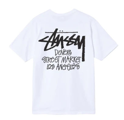 Stussy DSM Los Angeles White Tee