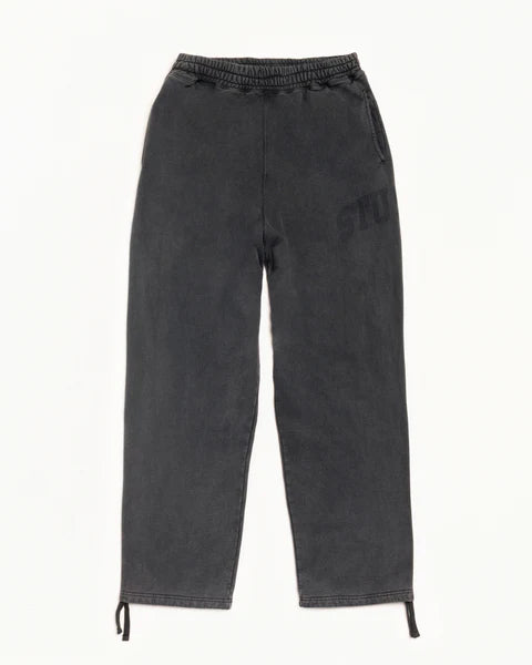 Stussy Faded Graphic Black Sweatpants