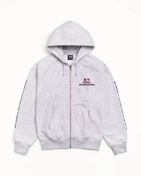 Stussy Est. International Ash Heather Zip Up