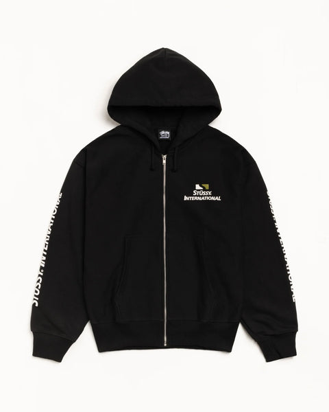 Stussy Est. International Black Zip