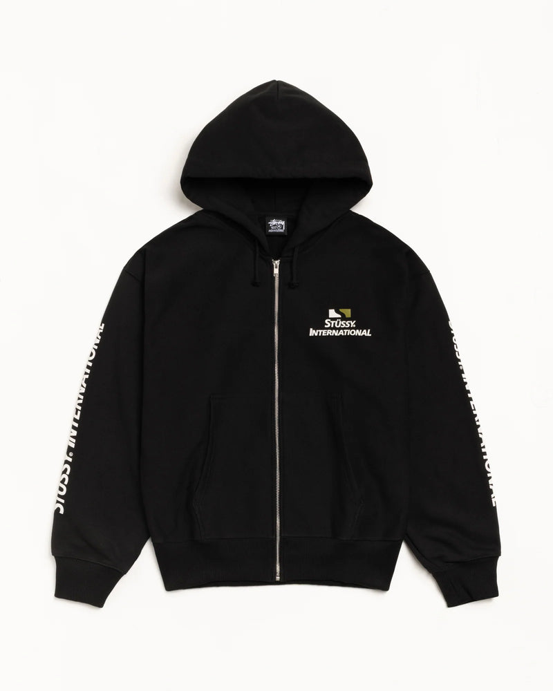 Stussy Est. International Black Zip