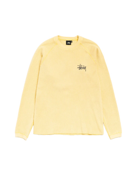 Stussy Pale Yellow Thermal