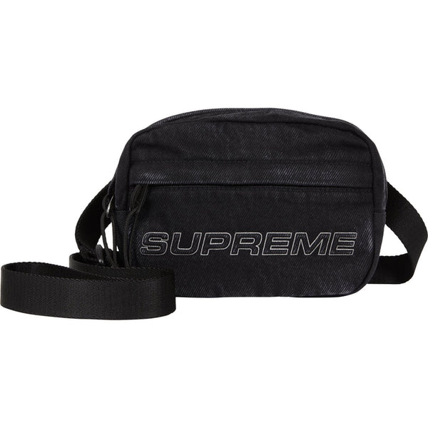 Supreme Denim Black Mini Shoulder Bag