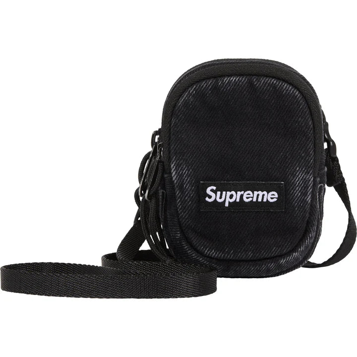Supreme Denim Mini Black Utility Bag