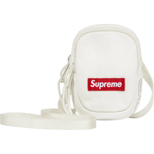 Supreme Denim Mini White Utility Bag