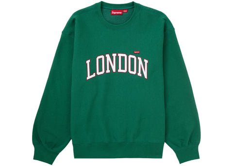 Supreme London Shop Small Bogo Green Crewneck