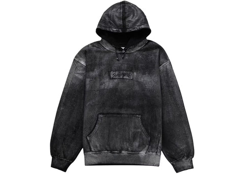 Supreme MM6 Maison Margiela Foil Black Box Logo Hoodie