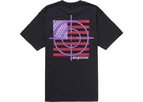 Supreme Target Black Tee