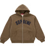 Supreme Thermal Lined Dusty Brown Zip Up