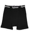 Supreme Black Boxer Briefs (1 Pair)